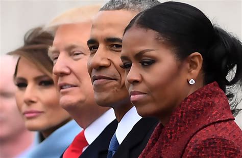 Michelle Obama Explains Iconic Inauguration Day Side Eye Melania Trump Moment