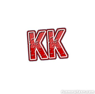 And it is fast to type. Kk Logo | Free Name Design Tool from Flaming Text