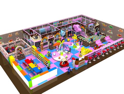 Cetuvsgs Certified Customized Sweet Candy Soft Indoor Playground