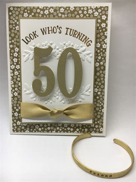 Look Whos Turning 50 Just Stampin