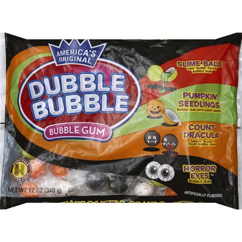 Dubble Bubble Bubble Gum Assorted Packaged Candy Cannatas