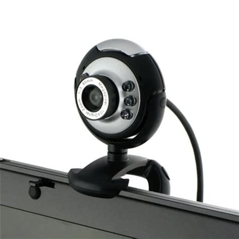 Hot LED USB Webcam Megapixel Web Cam Digital Video Webcamera With Mic Night Vision For