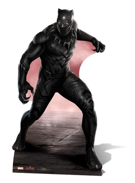 Black Panther Marvel Lifesize Cardboard Cutout Standee Stand Up