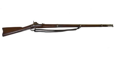 M1861 Us Springfield Musket Dated 1862 With Original Shoulder Sling