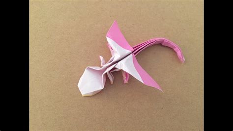 折纸 恐龙宝宝 Origami Baby Dragon พับกระดาษ ลูกมังกร Youtube