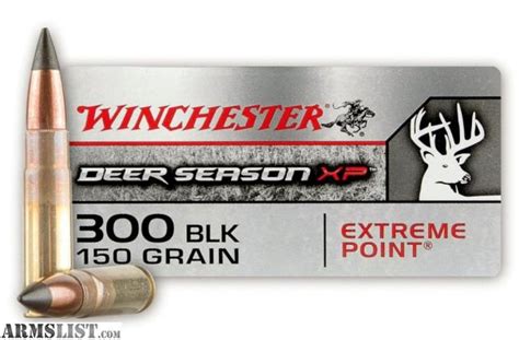 Armslist For Sale Winchester Deer Season Xp 300 Blackout 150 Grain