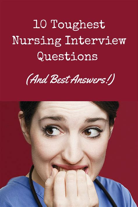 10 Toughest Nursing Interview Questions And Best Answers