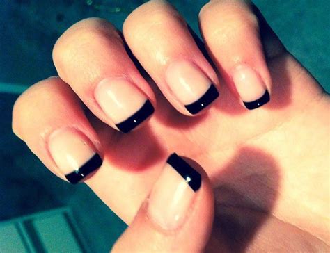 Cool Black French Nail Art Designs That Drop Your Jaw Off Black