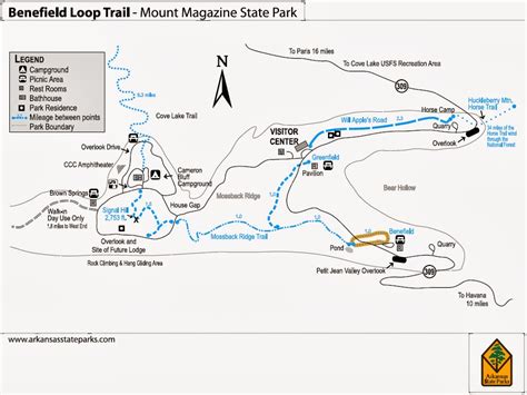 Mount Magazine State Park Of The Week 5 Trails Of Arkansas And Now