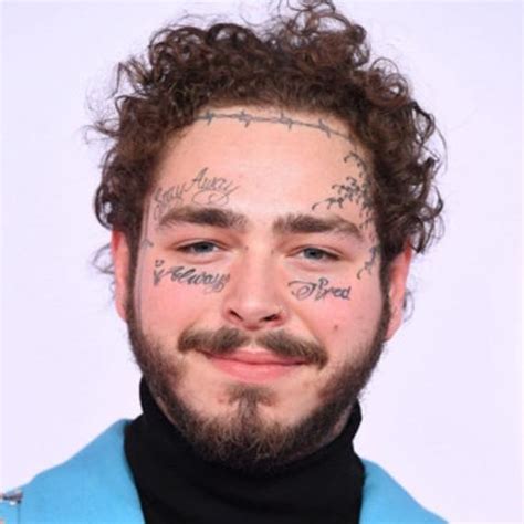 Post Malone Face And Neck Temporary Tattoo Set Bison Skull Etsy