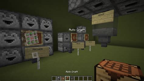Auto Crafting With Custom Crafting Recipes Minecraft Data Pack