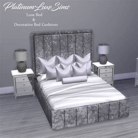 Luxury Bed Set The Sims 4 Build Buy Curseforge