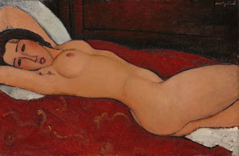 Reclining Nude Amedeo Modigliani Work Of Art