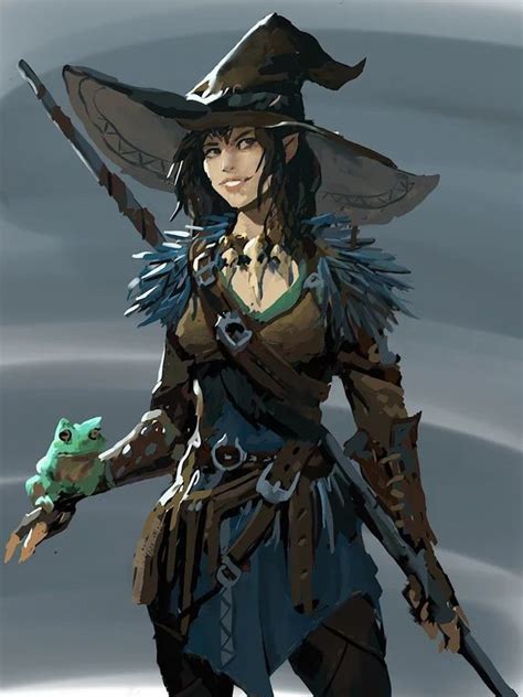 Witch By Danila Kalinin Imaginarywitches Witch Characters
