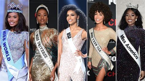 5 Titleholders Of Major Pageants Are All Women Of Color And Thats A