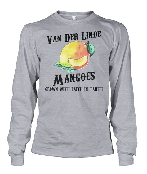 Dutch Van Der Linde Mangoes Shirt And Unisex Long Sleeve Blond