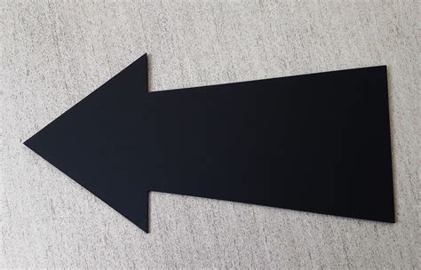 Plain Wide Arrow Chalkboard