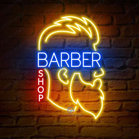 Barber Shop Neon Sign Led Light Neongrand