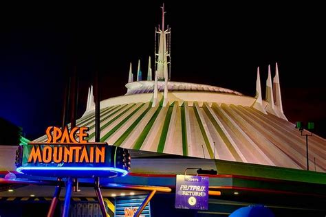 Wdw April 2009 Space Mountain Disney World Attractions Space