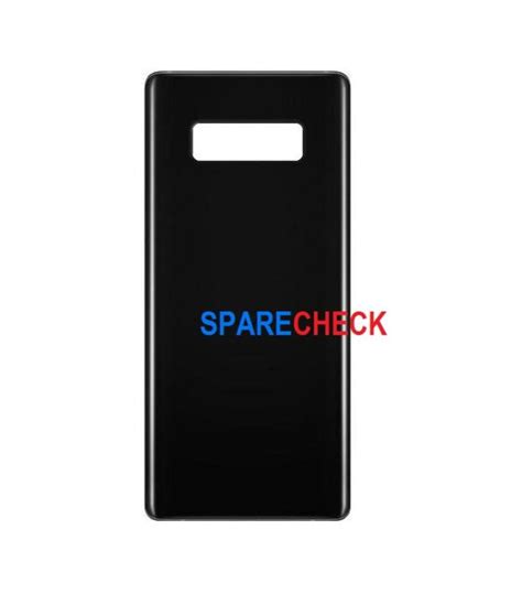 Samsung Galaxy Note 8 Back Panel Black Sparecheck