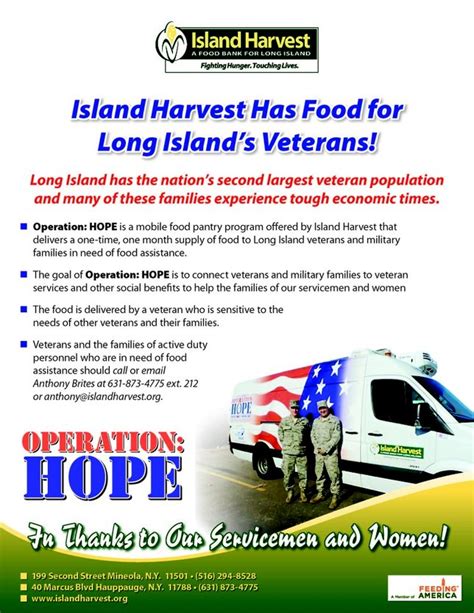 Island Harvest Food Bank Receives 50k From Walmart To Help Li Veterans