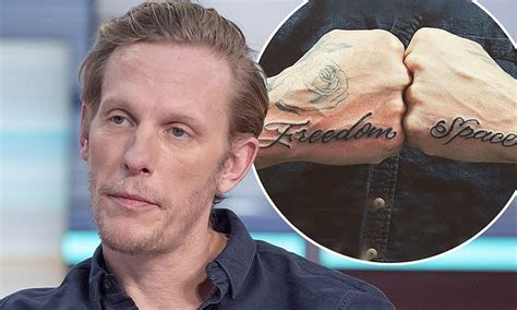 Laurence Fox Shows Off New Freedom And Space Tattoos On His Hands