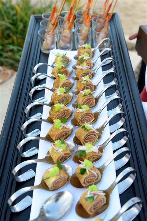 Finger Food For Canapes Catering Food Finger Foods Event Food