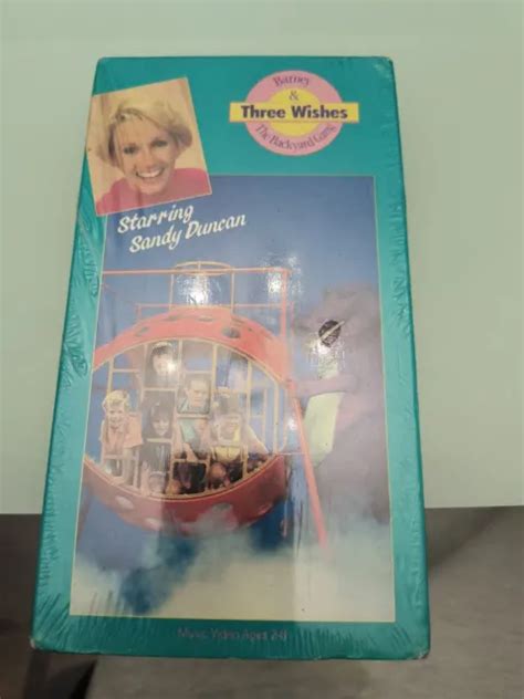 BARNEY AND THE Backyard Gang Three Wishes Brand New Sealed 250 00