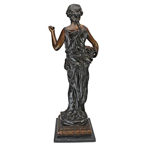 Design Toscano Goddess Of Nature Cast Bronze Garden Statue Wayfair