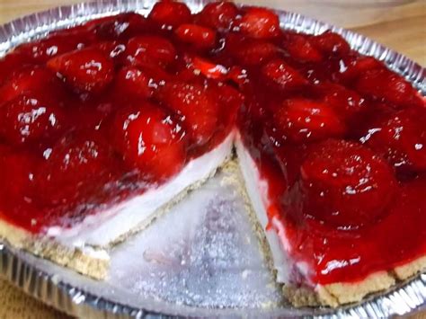 Easy Strawberry Cream Cheese Pie Just A Pinch Recipes
