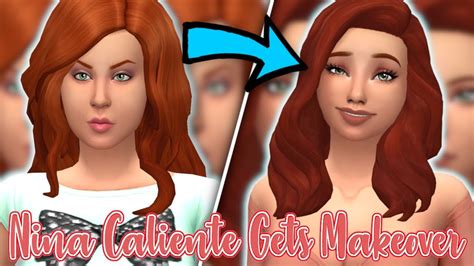 Nina Caliente Gets A Makeover 💄 Sims 4 Townie Makeover Youtube