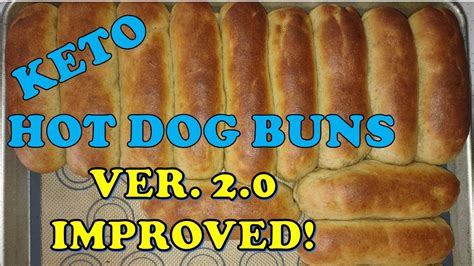 Improved Keto Hot Dog Buns Low Carb Recipe 20 Better Taste And Texture