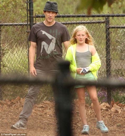 Stephen Moyer And Daughter Lilac Enjoy Some Quality Time As They Play