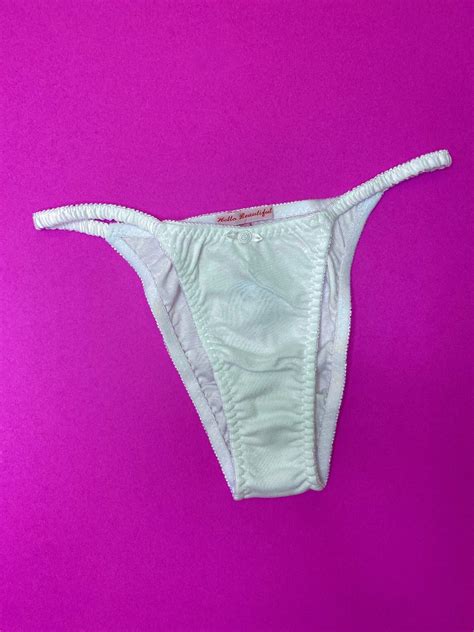 Hello Beautiful Romance String Panty White Azaleas