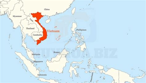 Vietnam Map World Map