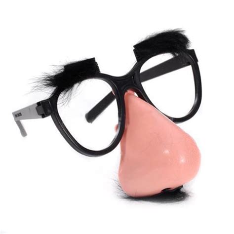 Plastic Glasses Mustache With Fake Nose Clown Party Fancy Dress Up Costume Props Ebay