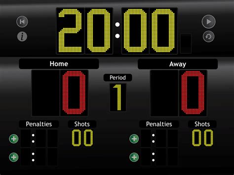 Hockey Scoreboard App For Ipad Dazzleappz
