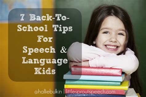 7 Back To School Tips For Parents Of Speech And Language Kids Bethesda