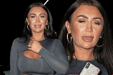 Lauren Goodger Looks Worse For Wear During Night Out As She Flaunts