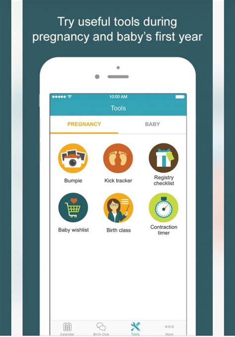 Track your blood pressure, weight, etc with symptom tracker; Oh Baby! The 6 Best Pregnancy Apps - Owlet Blog