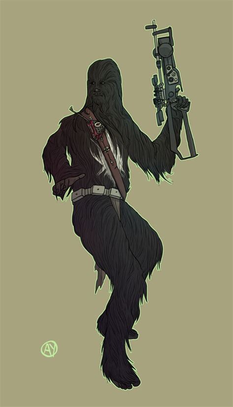 Wookiee Scout By Ryan Rhodes On Deviantart Star Wars Characters