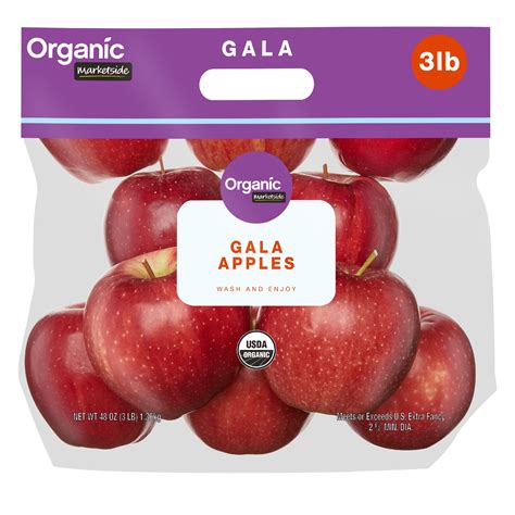 Organic Gala Apples 3 Lb Bag
