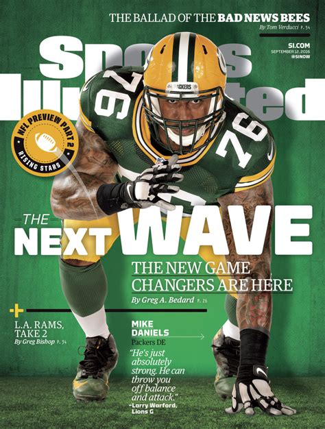 Nfls Rising Stars Featured On Sports Illustrated Cover Sports