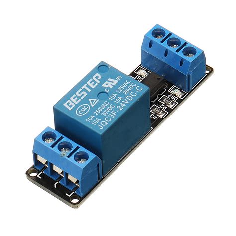 1 Channel 24v Relay Module Optocoupler Isolation With Indicator Input