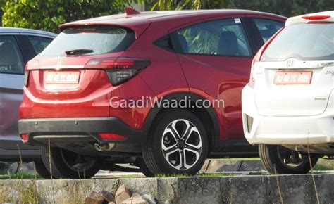 Honda Hr V Compact Suv Spied In India Zigwheels