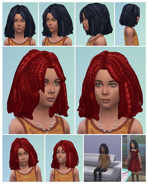 Girly Braided Hair At Birksches Sims Blog Sims 4 Updates