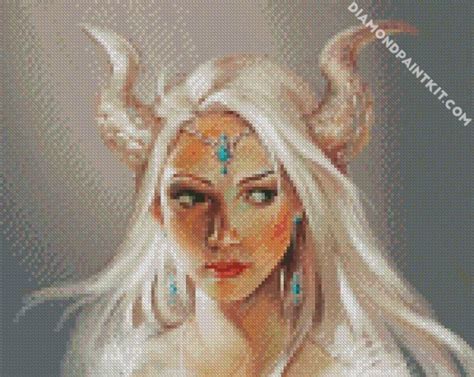 Blonde Devil 5d Diamond Painting