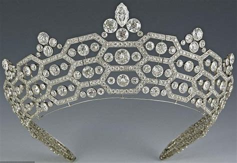 Tiara Mania Queen Elizabeth Of The United Kingdoms Honeycomb Tiara