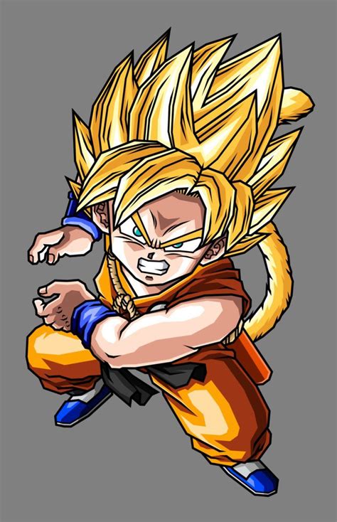 Kid Goku Super Saiyan By Hsvhrt Anime Dragon Ball Super Kid Goku
