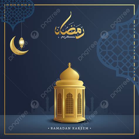 Ramadan Kareem Islamic Greeting Card Template Design Ramadan Kareem